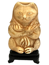 ARTE ORIENTALE GATTO APRIBILE