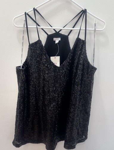 Guess black jody sequins - guess,