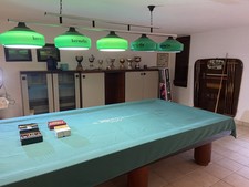 tavolo da biliardo Italiano Hermelin completo di Accessori