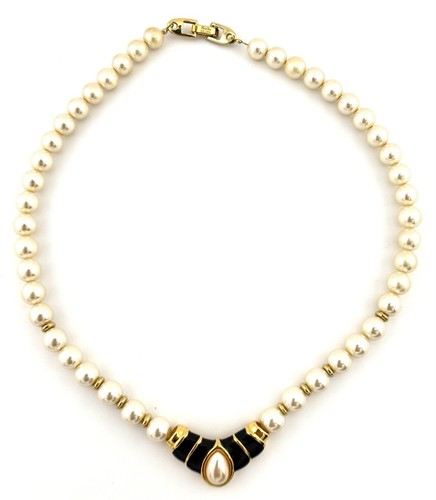 Collana napier finta - finta, perla