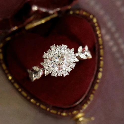 Anello taglio tondo - anello, ct