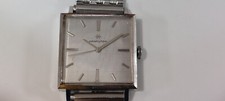 Hamilton orologio vintage uomo carica manuale quadrato cioccolatino 28 mm cal 60