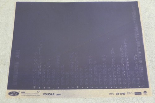 Ford cougar 0898 catalogo - "0898-",