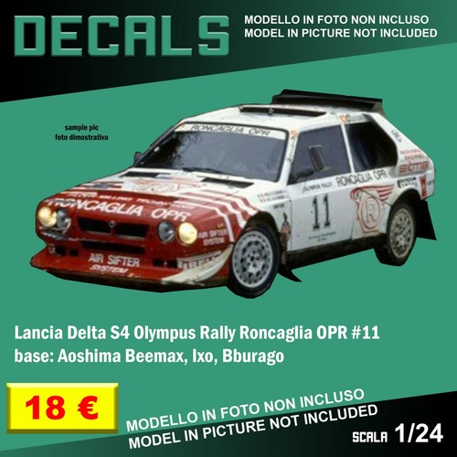 Decals repro lancia delta - repro,