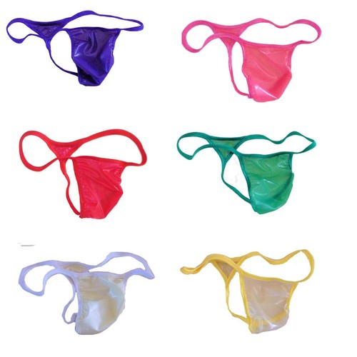 Mens latex rubber - mens, thong