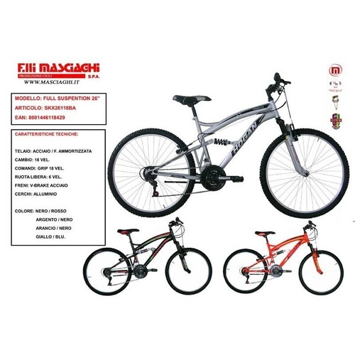 Masciaghi bici full - masciaghi, 26