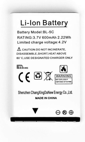 Ttfone batteria di - -,