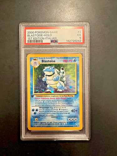 Pokemon card blastoise holo - pokemon,
