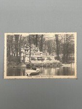 CARTOLINA PARMA IL LAGHETTO (GIARDINO PUBBLICO) ANIMATA BARCA