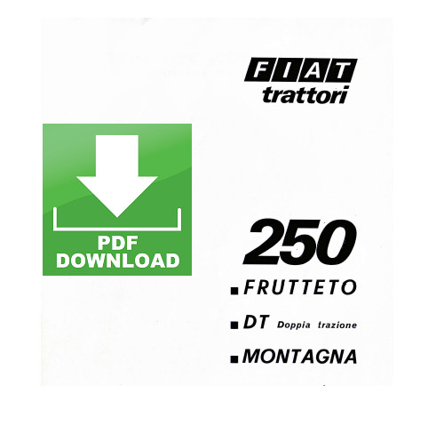 Trattore fiat 250 - fiat,