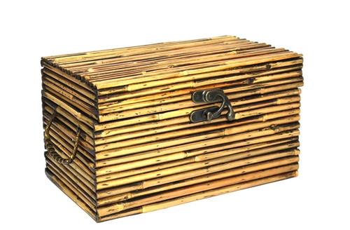 Scatola legno bambù - scatola, di