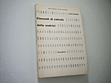 LUIGI PETRONE - ELEMENTI DI CALCOLO DELLE MATRICI - BORINGHIERI 1967