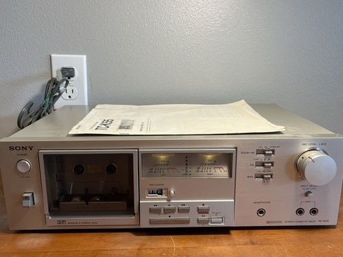 Sony k55 stereo cassette - sony, tc-k55