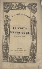 La festa della rosa Melodramma