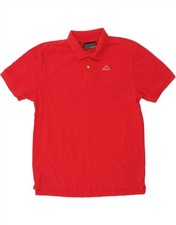 Polo uomo KAPPA grande rosso