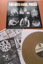 THE SICK ROSE faces Lp Vinile Gold 50 Copie Signed Autografato Numerato RSD 2016