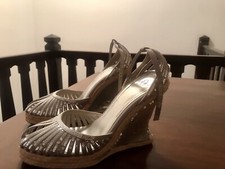 Sandali Donna/zeppa N. 39/ US