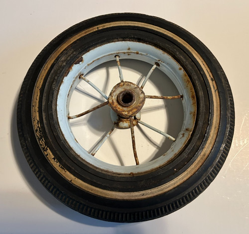 Ruota carrozzina metallo - , a