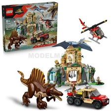LEGO 76976 LEGO Jurassic World - Missione aerea con Spinosauro e Quetzalcoatlus