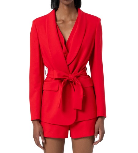 Giacca donna rosso fracomina - giacca,