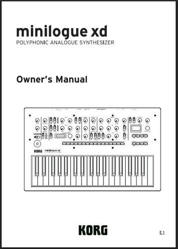 Korg minilogue manuale - korg,