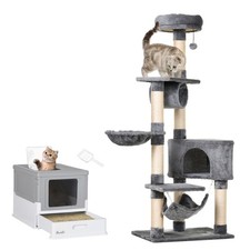 PawHut Set 2 Pezzi con