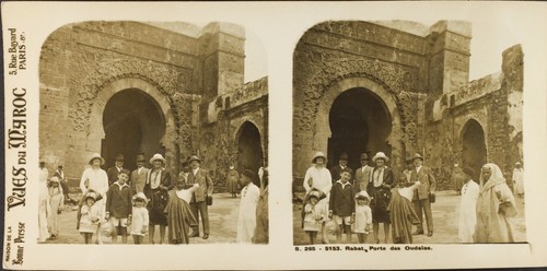 Marocco rabat porta dei - marocco,
