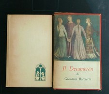 IL DECAMERON BOCCACCIO  GIOVANNI EINAUDI 1950 I MILLENNI LEGATURA CON COFANETTO