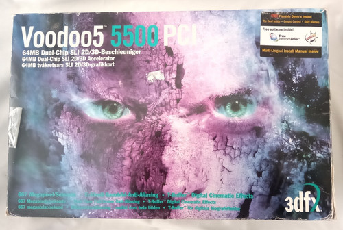 3dfx voodooo 5500 - 3dfx, pci
