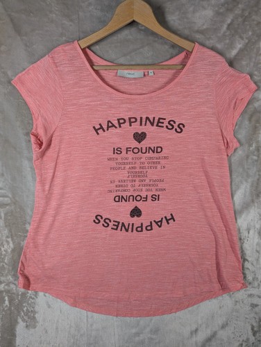 Shirt donna rosa con slogan - rosa,
