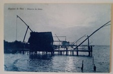 Marina di Pisa bilancia da Pesca  1919 Bella !!