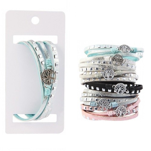 Bracciale donna cuoio - in,