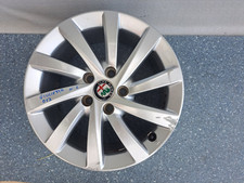 CERCHIO IN LEGA SINGOLO ALFA ROMEO GIULIETTA 16 POLLICI ANNO 2017 RICAMBI AUTO