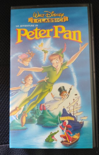 Vhs peter pan - (vhs,