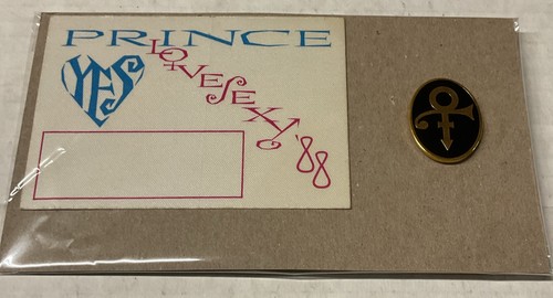 Prince backstage pass 1988 - prince,