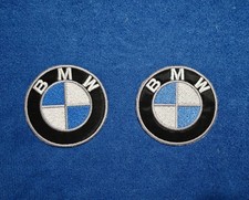 2 TOPPE PATCH RICAMATA TERMOAPPLICABILE PER BMW SERIE M MOTORRAD MOTORSPORT