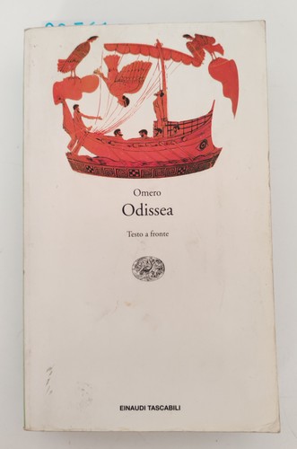 Omero odissea testo fronte - omero,