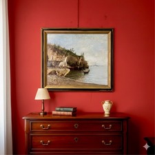 quadro dipinto a olio su tela