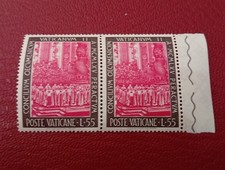 11 Ott 1966 Città del Vaticano Coppia Concilio Ecumenico S. Pietro n 441 Lire 55