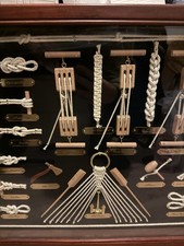 Quadro Shadow Box di Nodi Marinari