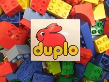 big 1kg lego DUPLO *JUST MATTONCKS* set di avviamento borsa mista pulita BLOCCHI PEZZI PARTI