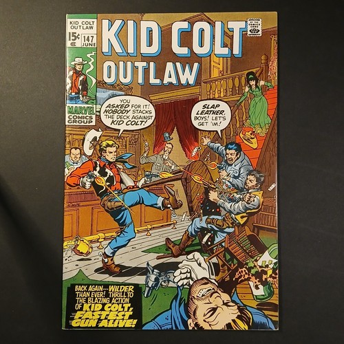 1970 kid colt outlaw - 1970, marvel