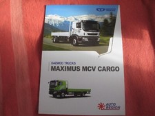 Brochure camion merci Daewoo