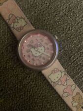 Orologio da Polso Hello Kitty Bambina Femminile USATO FUNZIONANTE 