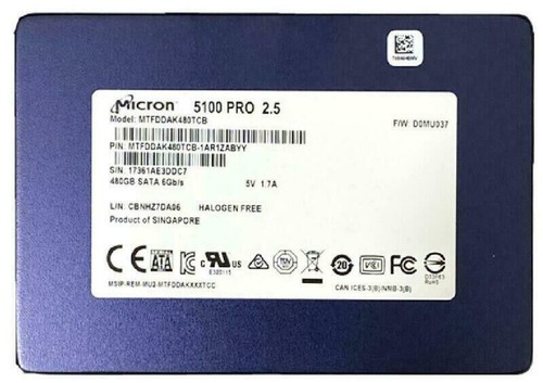 Micron 5100 pro - 480, gb