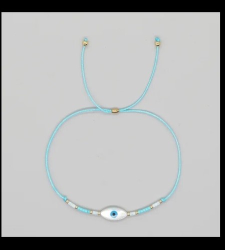 Bracciale occhio portafortuna - occhio,