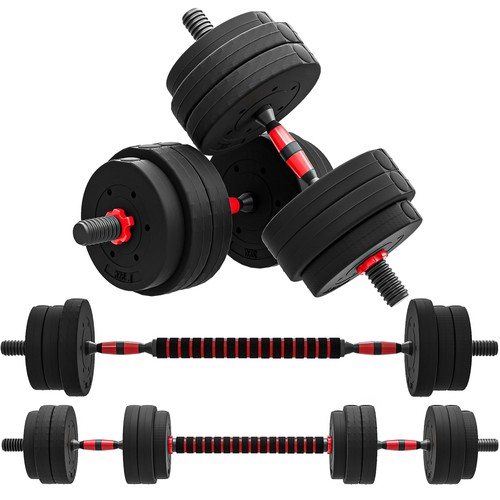 Homcom 30kg set - 20/25/30kg, manubri