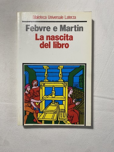 Nascita del libro - la,