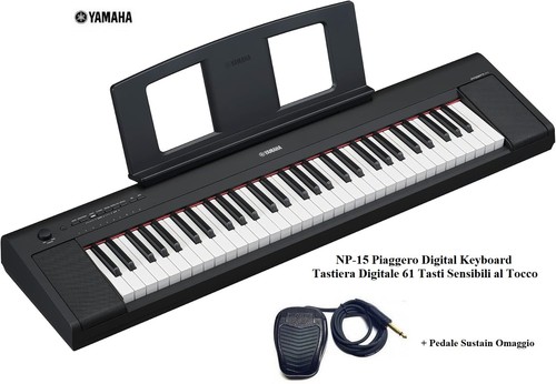 Yamaha np15 piaggero - np15, bk