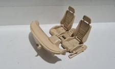 Ricambi Interni Sedili Modellino BURAGO 1/24 Ferrari 348 TB 1989 Scala 1:24